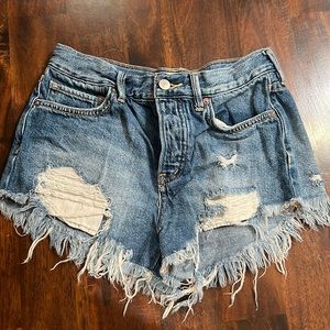 Free people Jean shorts